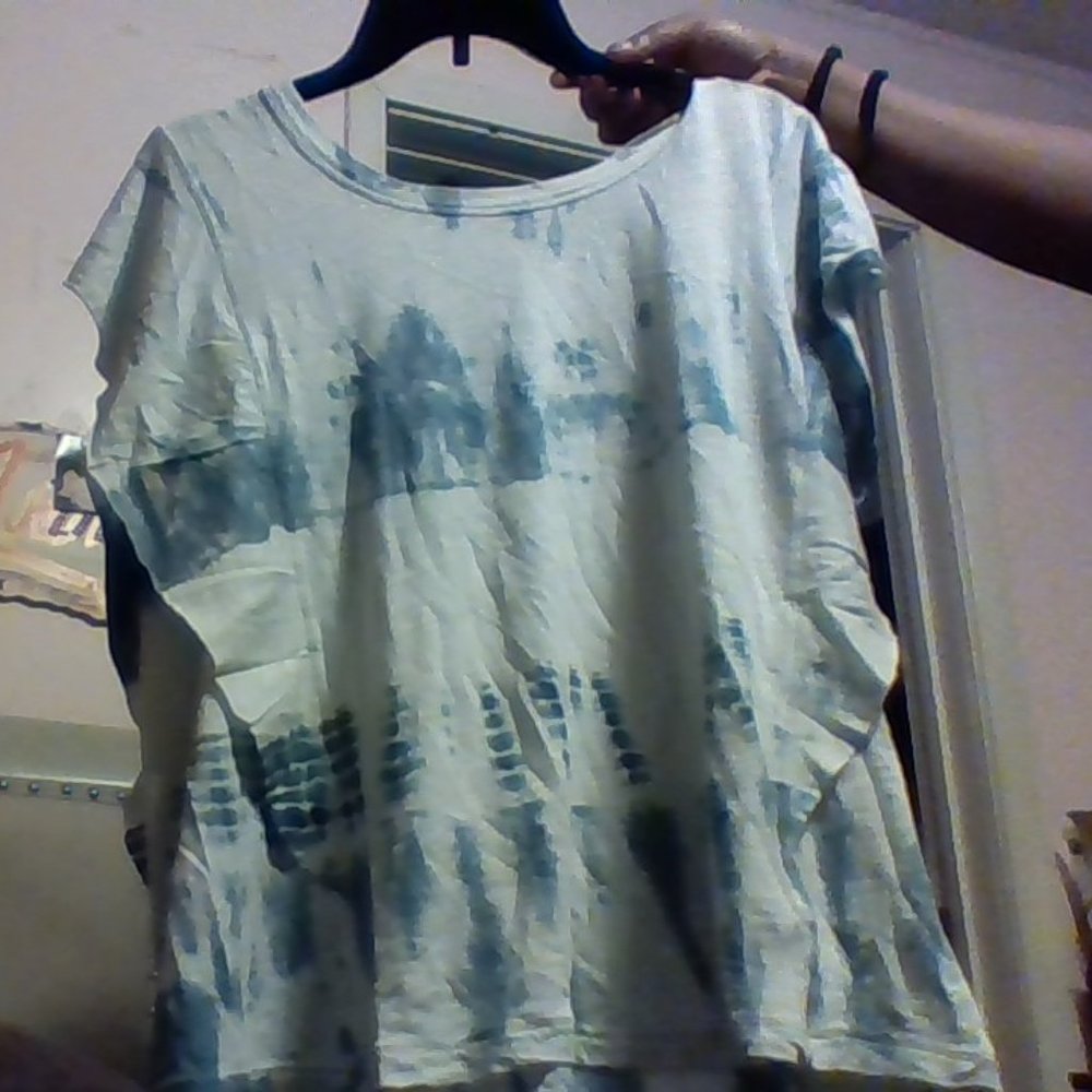 Sky blue Accordian Stripe Tis